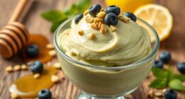 homemade delicious healthy ice cream