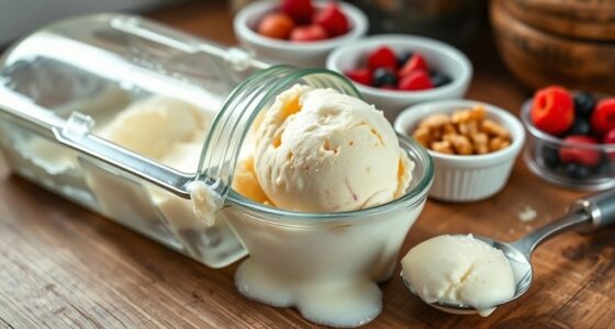 homemade ice cream shelf life