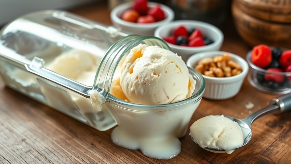 homemade ice cream shelf life