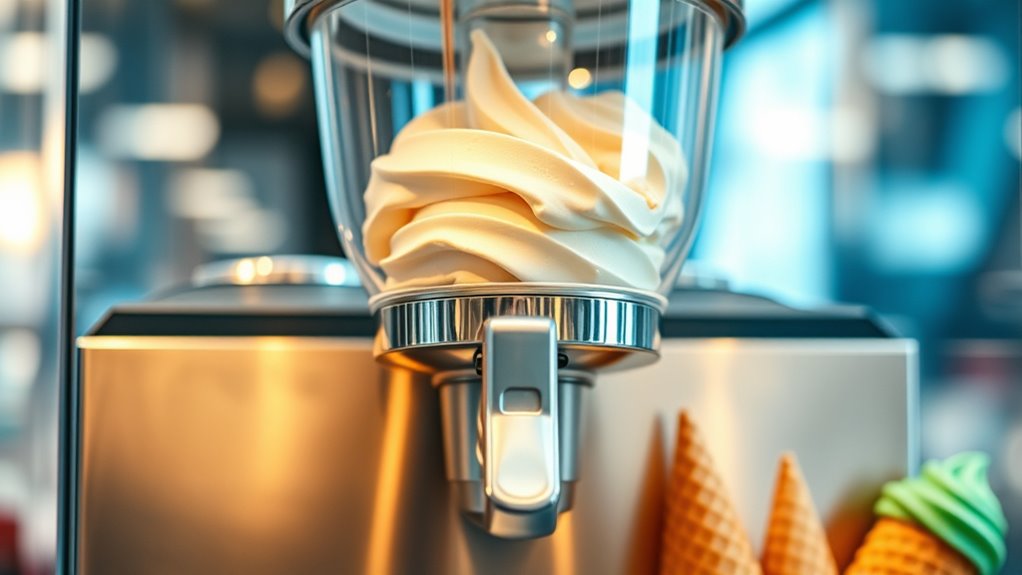 ice cream machine care