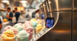 ice cream machine speed
