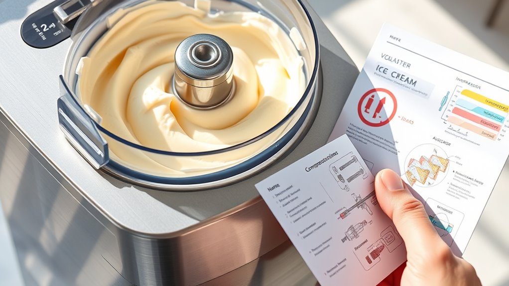 ice cream maker features explained