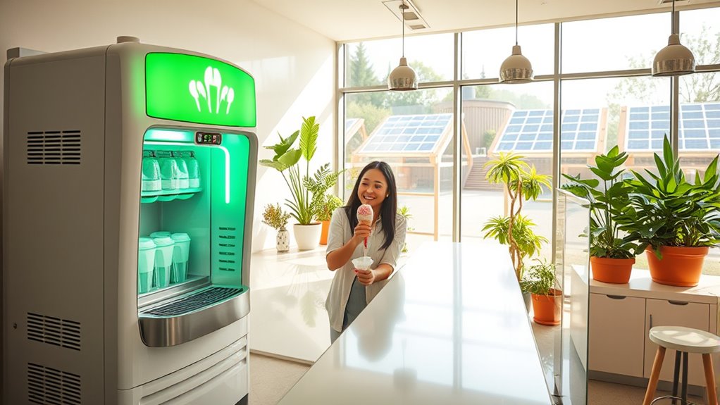 sustainable ice cream operations