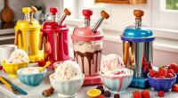 top hand crank ice cream makers