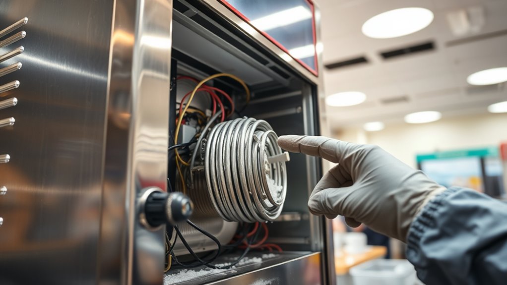 troubleshoot ice cream machine