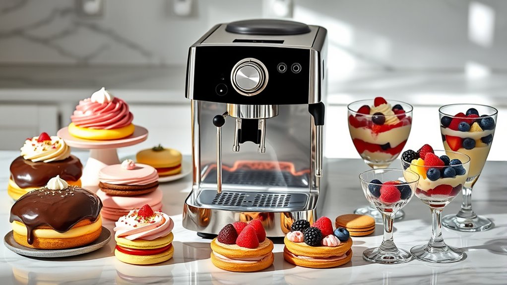 versatile machine for desserts