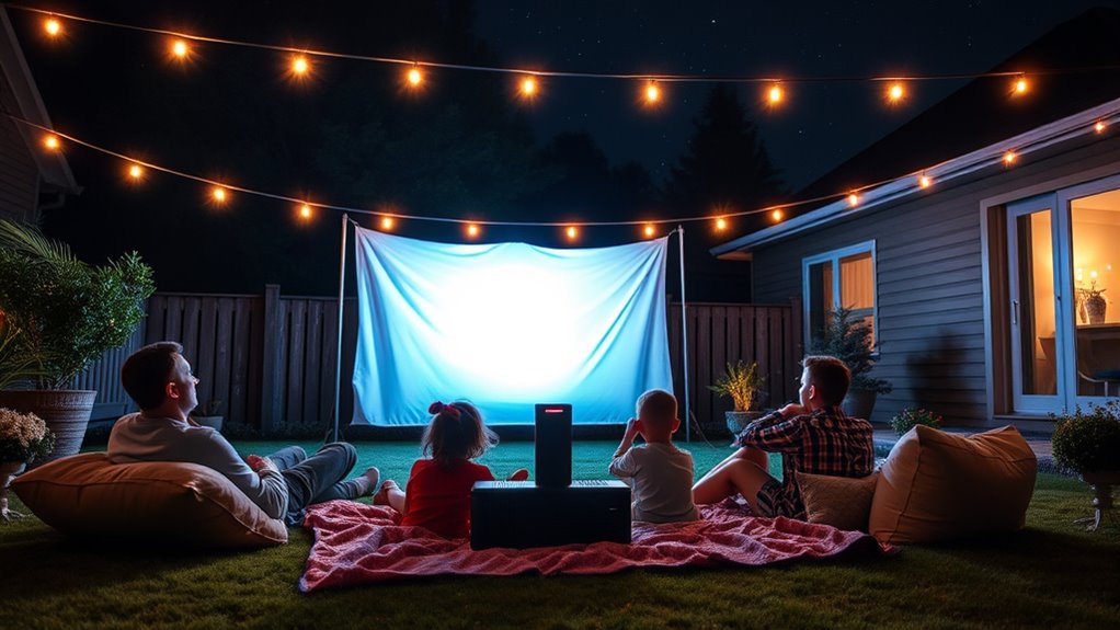 backyard movie night essentials