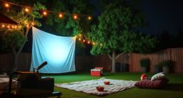 backyard projector movie tips