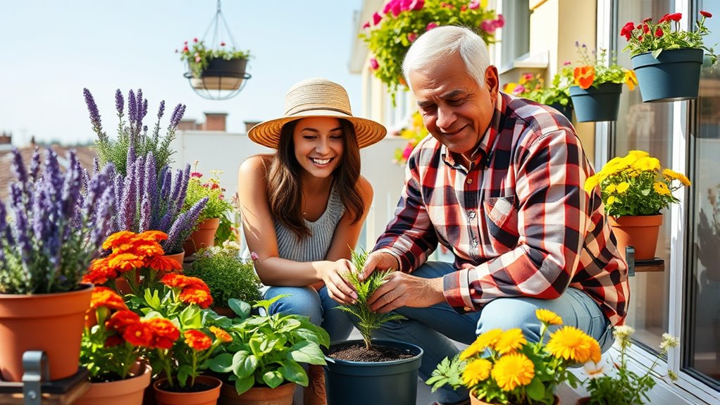 create small pollinator garden