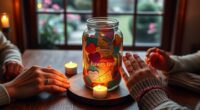 family gratitude jar heals anxiety