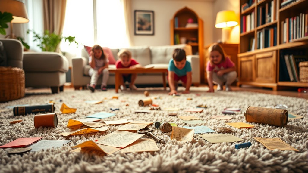 indoor treasure hunt ideas