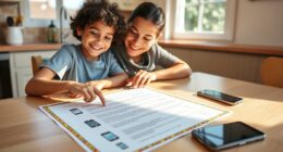 kids agree to screen rules