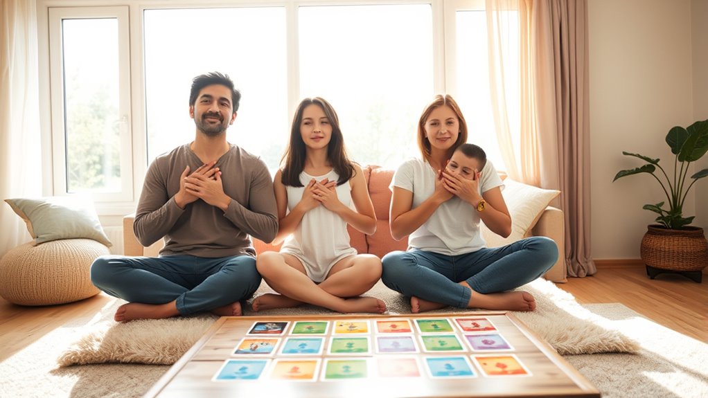 mindful breathing calming techniques