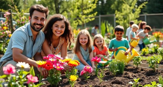 monthly family volunteering events