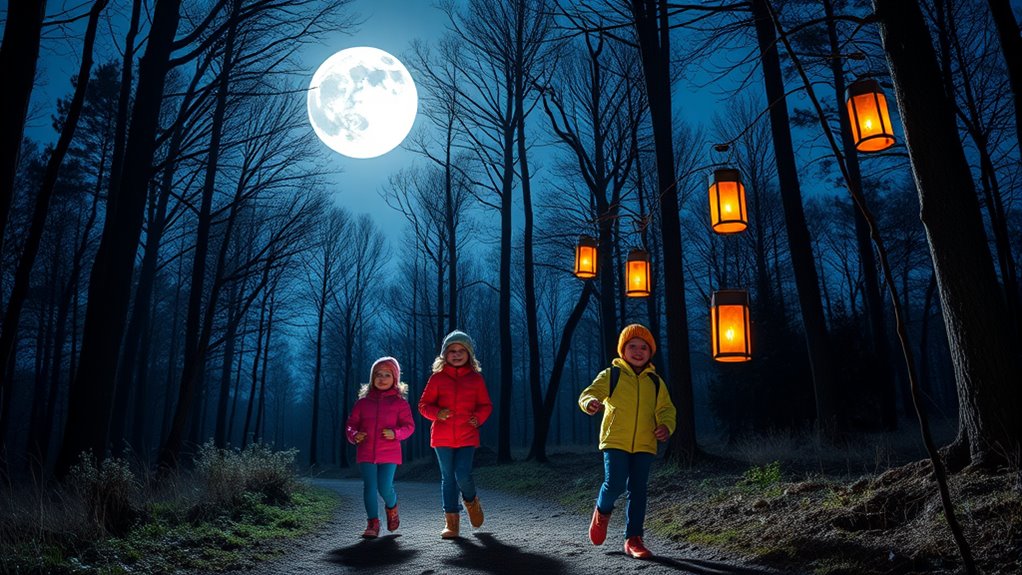 nighttime family trail adventures