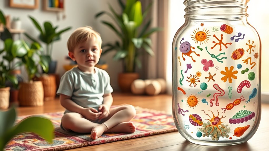 promote child microbiome diversity