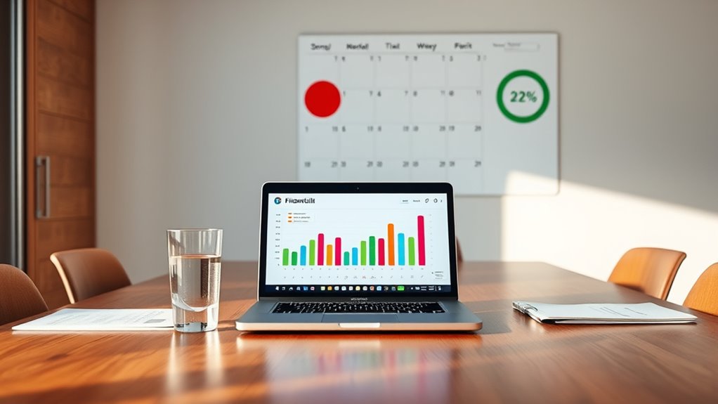 track financial disclosure dates