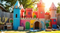 transforming boxes into castles