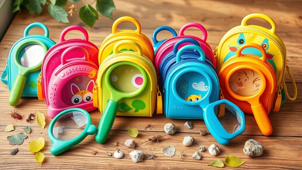 child friendly durable colorful magnifiers
