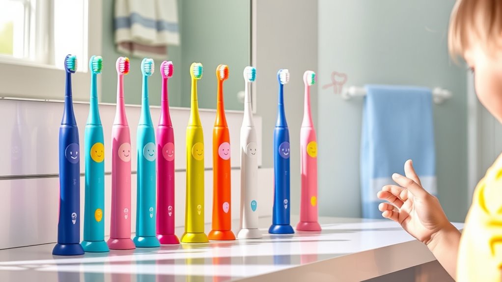 child friendly toothbrush features