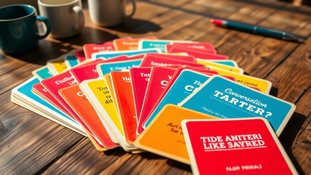 choosing engaging conversation decks