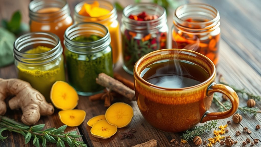 choosing healthy tea blends