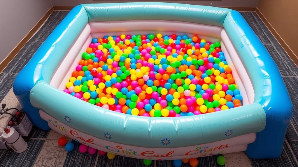 choosing safe suitable inflatable pits