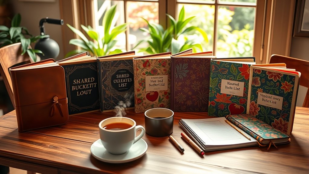 choosing shared adventure journals