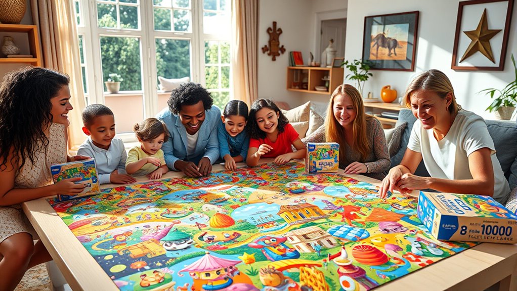 choosing suitable family puzzles