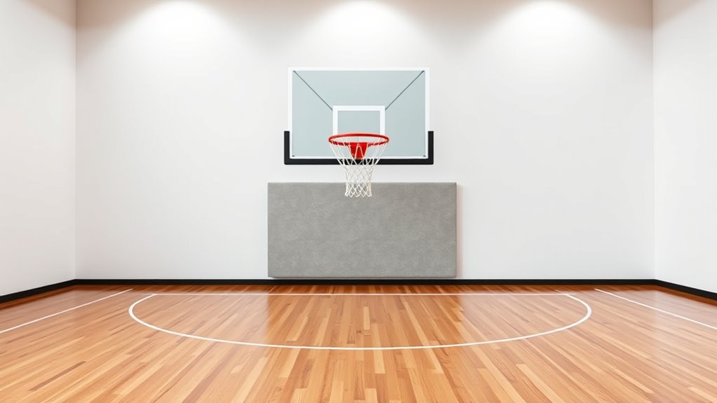 indoor basketball hoop selection