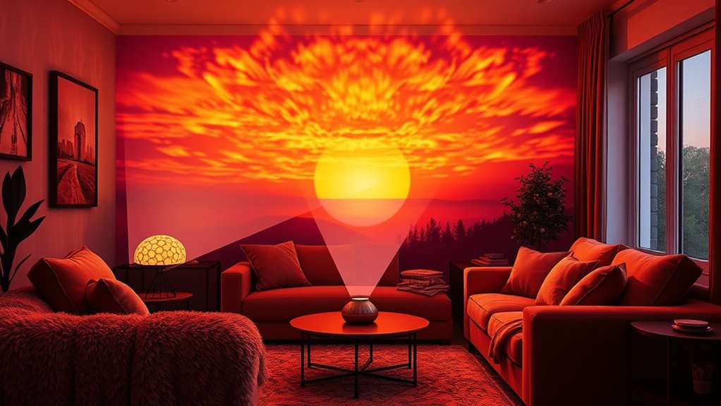 key features for sunset lamps