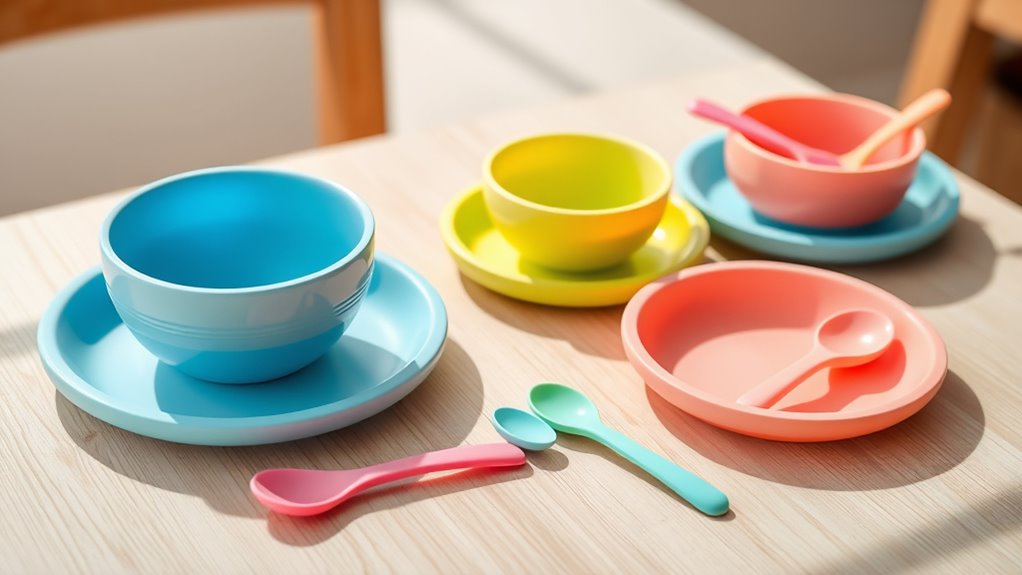 safe convenient feeding set
