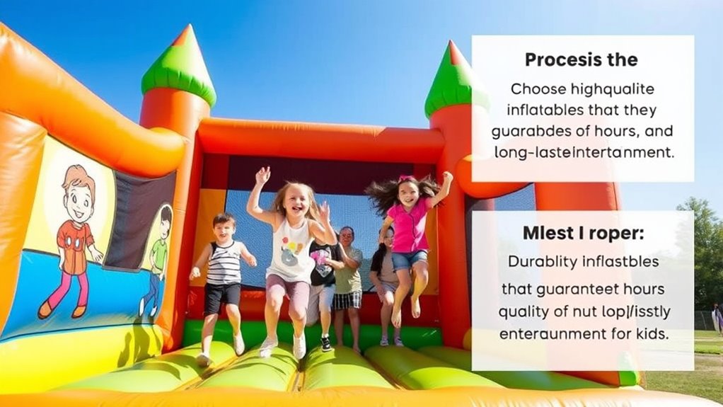 safety size durability convenience