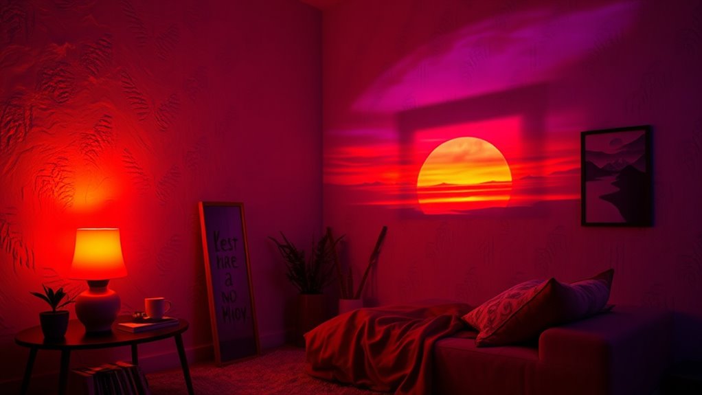 sunset projection lamps list