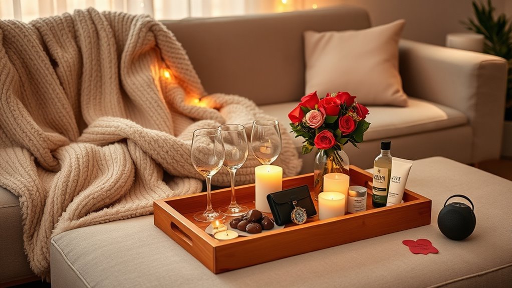 top at home romantic kits