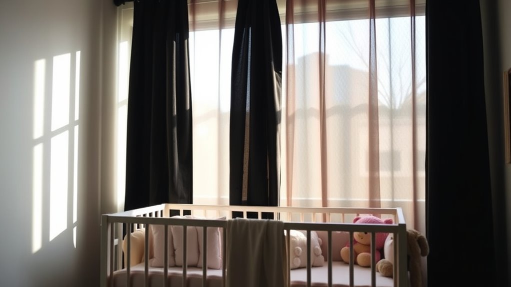 top blackout crib curtains