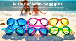 top child swim goggle features