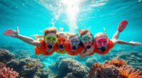 top family snorkel sets