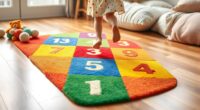 top indoor hopscotch rugs