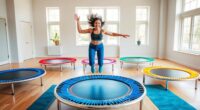 top indoor mini trampolines