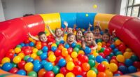 top inflatable kids play areas