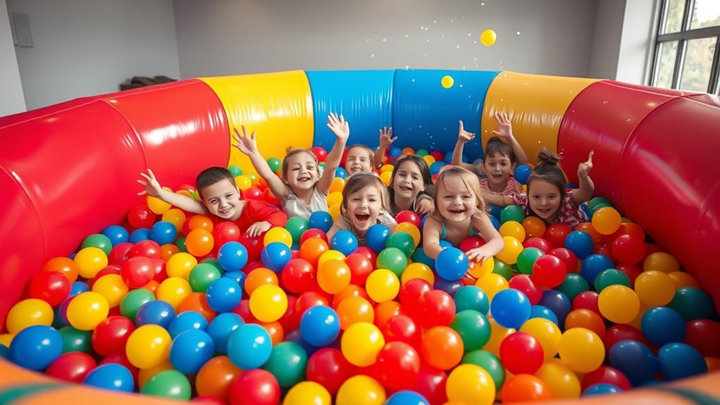top inflatable kids play areas