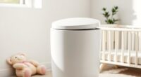 top odor sealing diaper pails