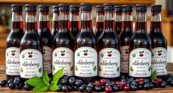 top organic elderberry syrups