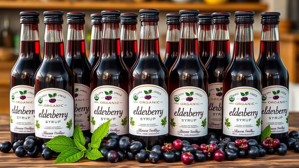 top organic elderberry syrups