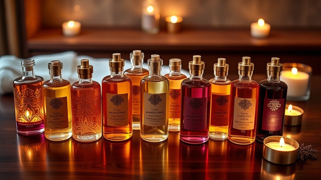 top romantic massage oil sets