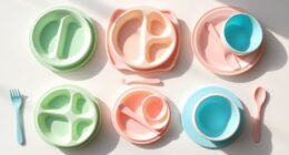 top silicone baby meal sets