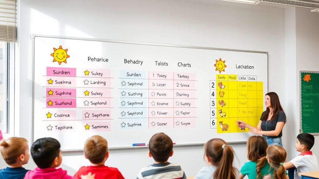 top whiteboard behavior charts