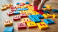 top word building tile sets
