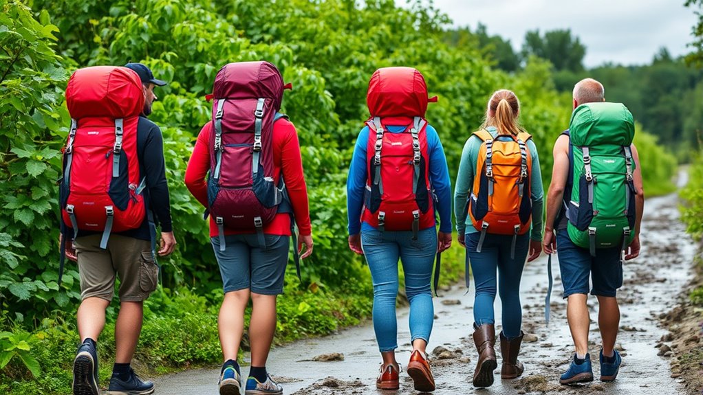 waterproof hiking backpack essentials